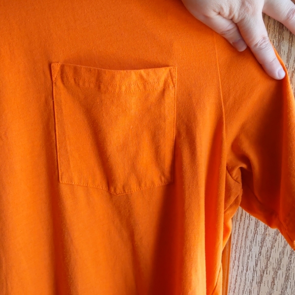 Genuine Dickies, 2TL orange front pocket t-shirt - Picture 4 of 7